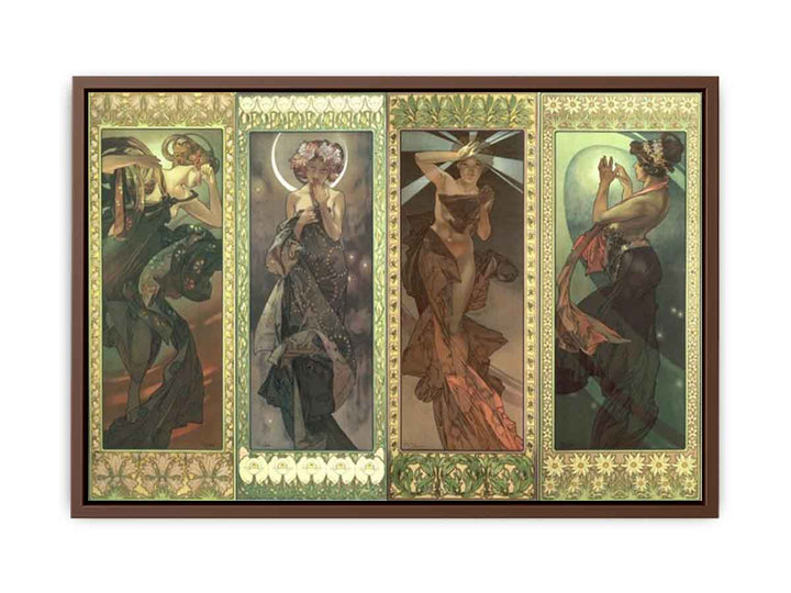 Alfons Mucha - Moon and Stars series