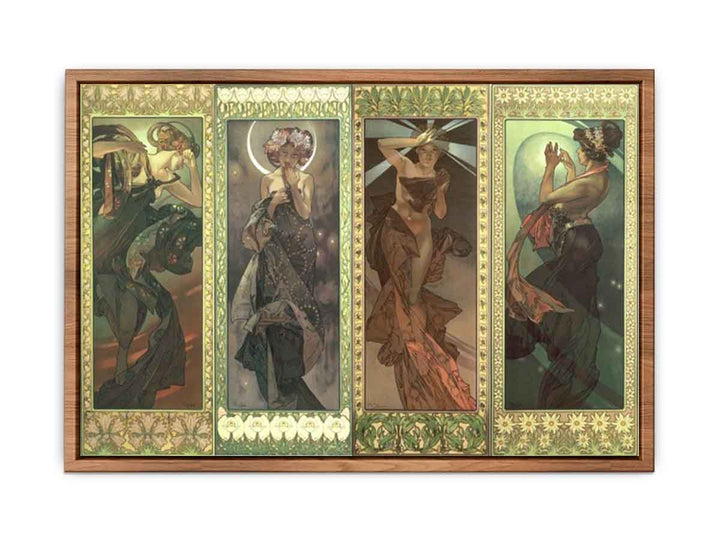 Alfons Mucha - Moon and Stars series