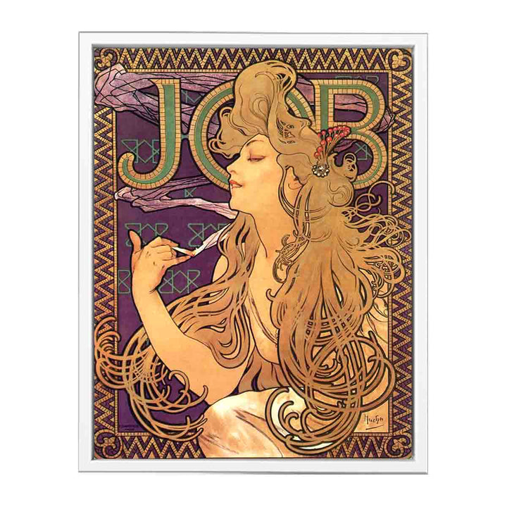 Alphonse Mucha - Job Cigarettes