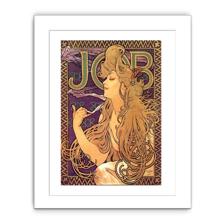 Alphonse Mucha - Job Cigarettes