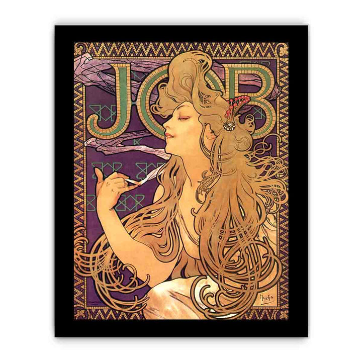 Alphonse Mucha - Job Cigarettes