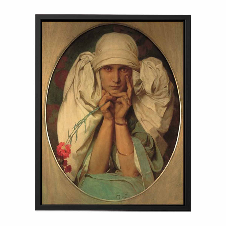 Portrait of Mucha's Daughter, Jaroslava