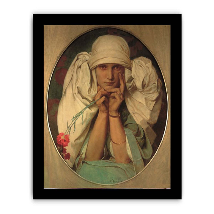 Portrait of Mucha's Daughter, Jaroslava