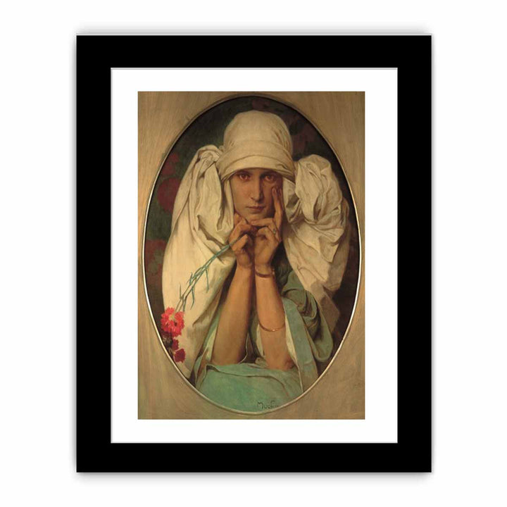 Portrait of Mucha's Daughter, Jaroslava