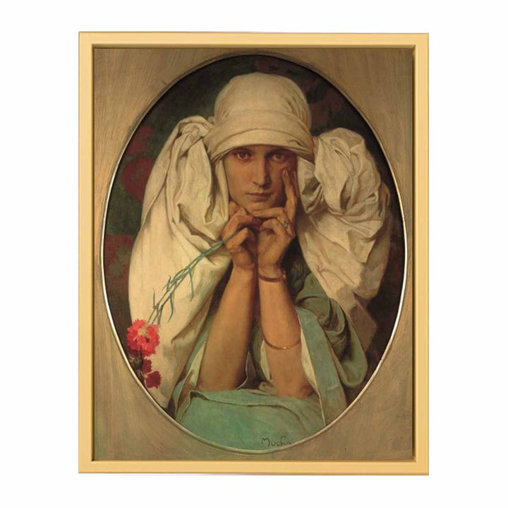 Portrait of Mucha's Daughter, Jaroslava