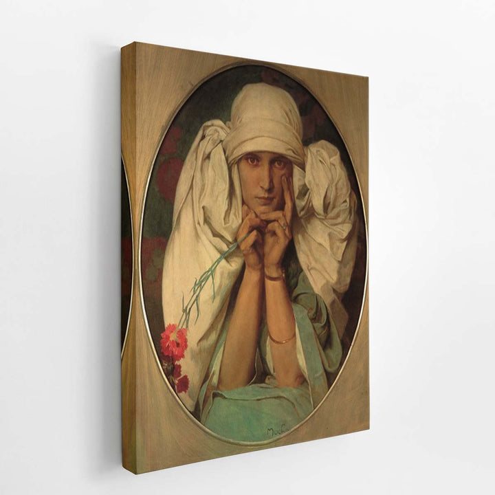 Portrait of Mucha's Daughter, Jaroslava