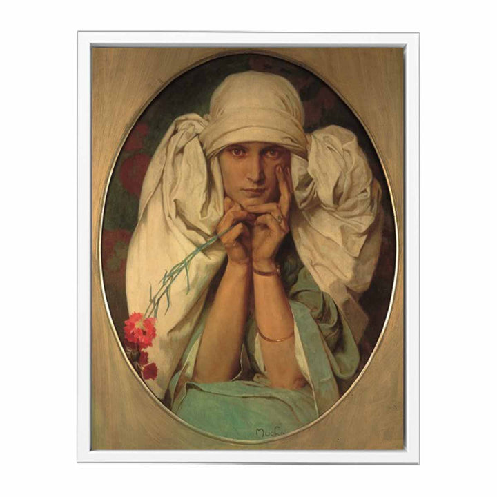 Portrait of Mucha's Daughter, Jaroslava