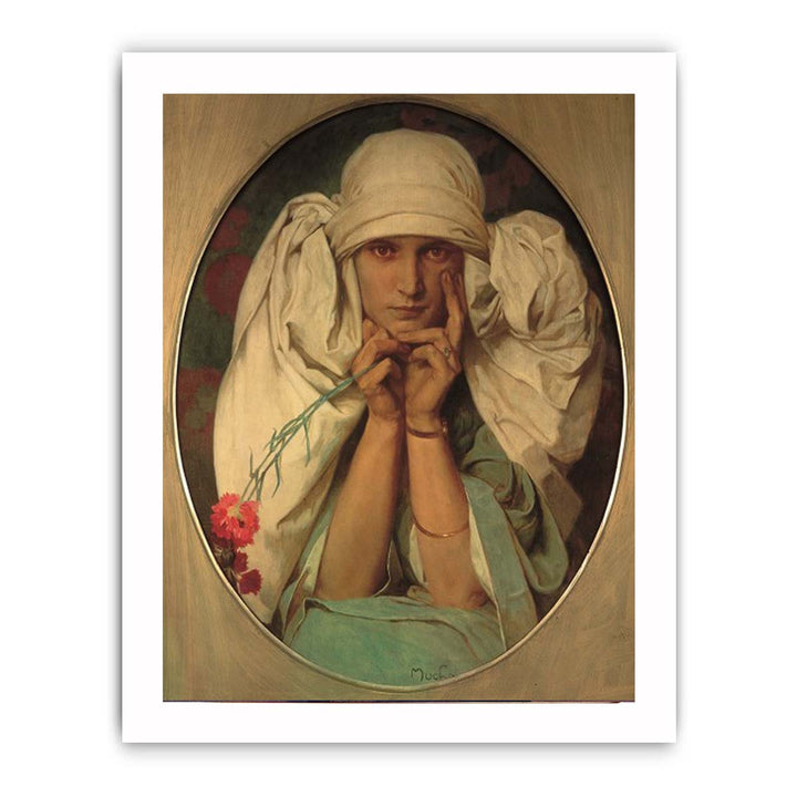 Portrait of Mucha's Daughter, Jaroslava