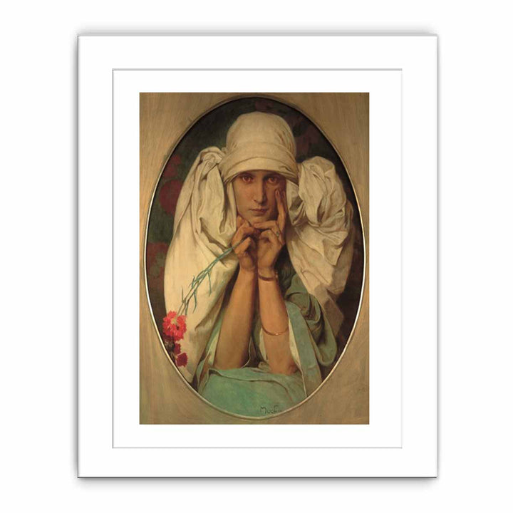 Portrait of Mucha's Daughter, Jaroslava