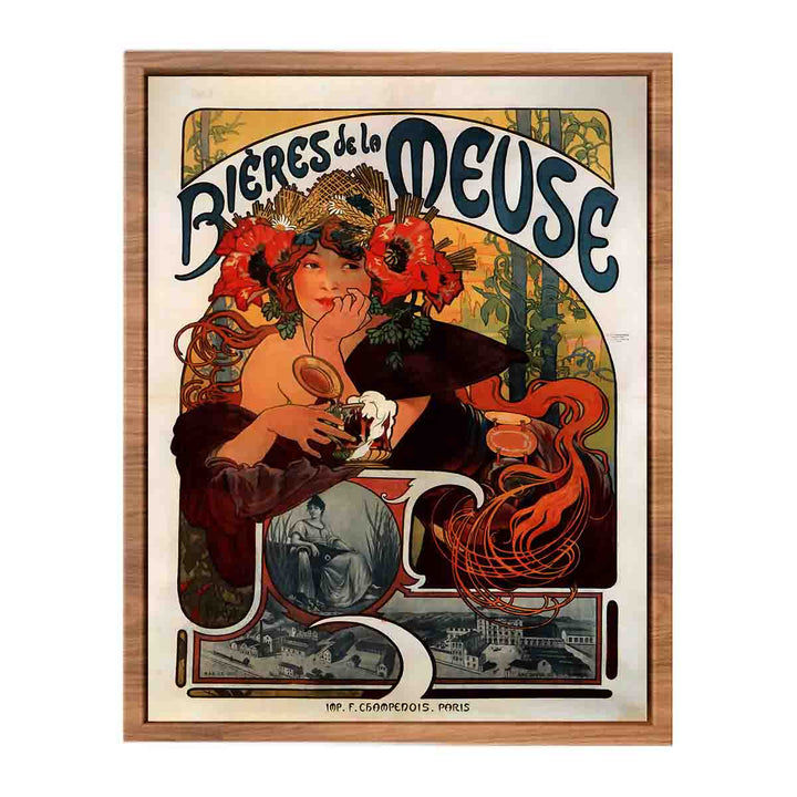 Alfons Mucha - 1897 - Bières de la Meuse