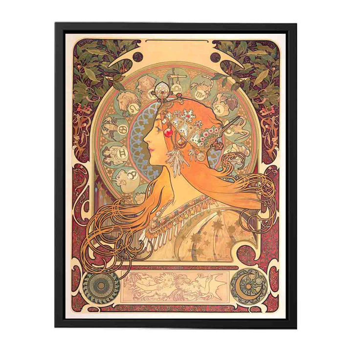 Alphonse Mucha - Zodiac, 1869