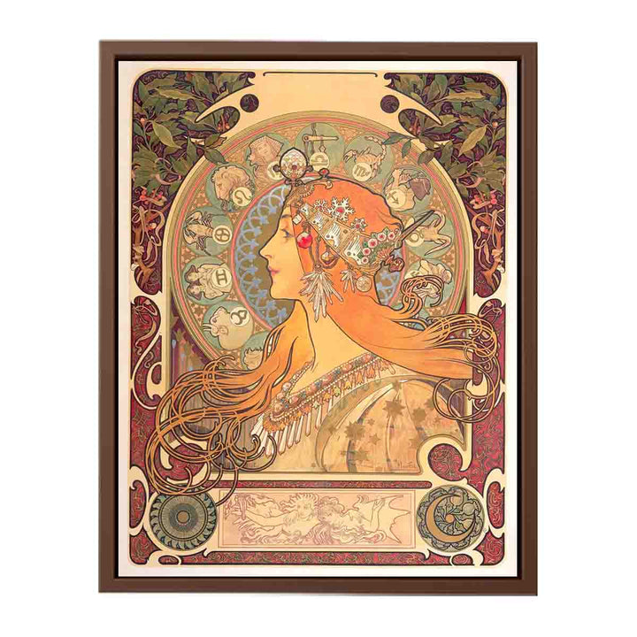 Alphonse Mucha - Zodiac, 1869