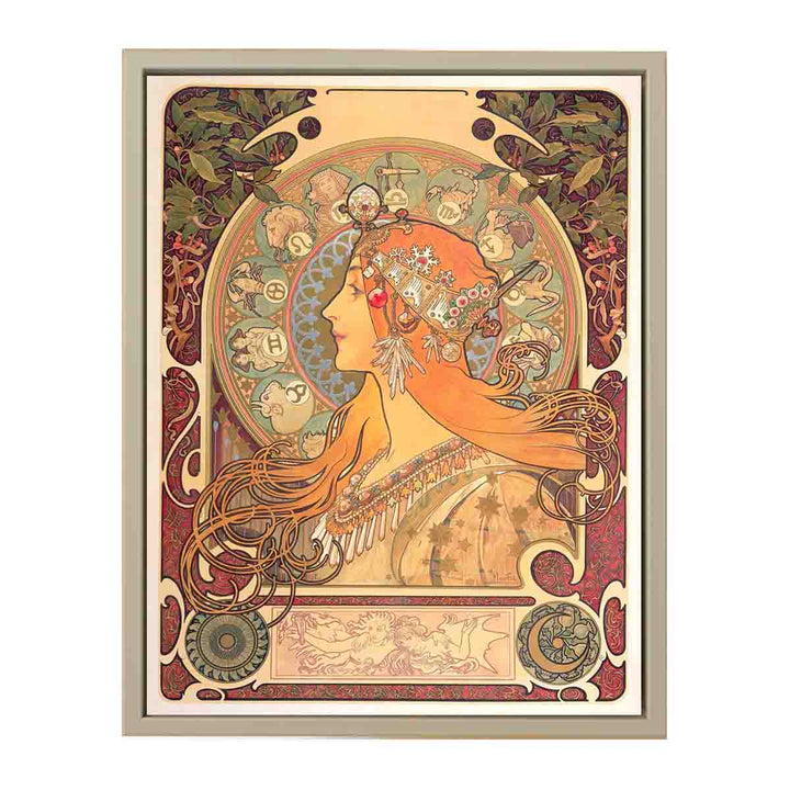 Alphonse Mucha - Zodiac, 1869