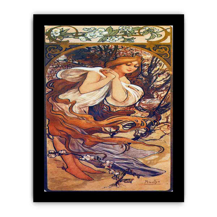 Mucha seasons 1897 spring