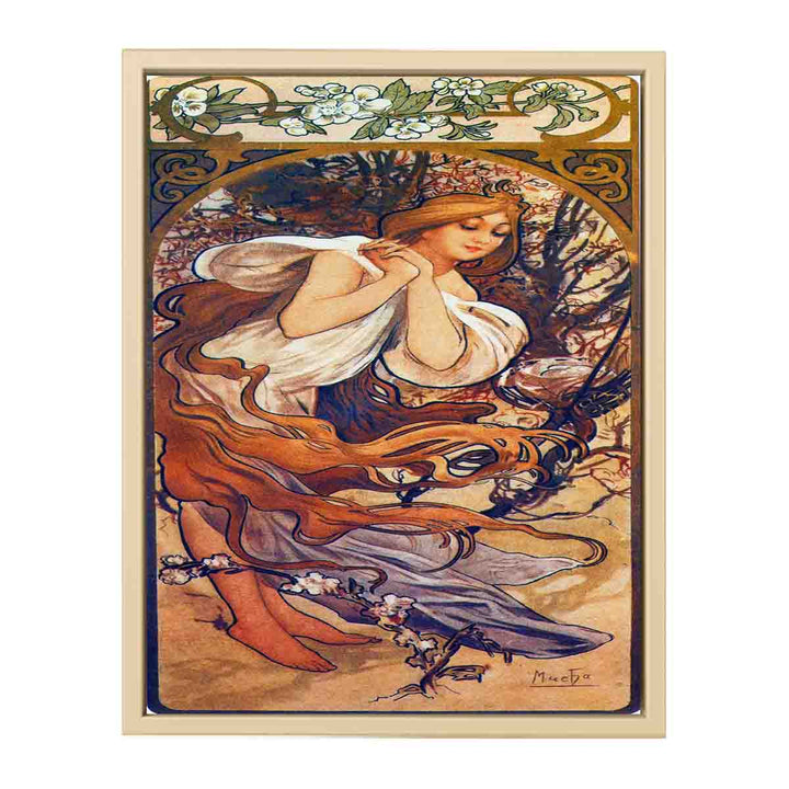 Mucha seasons 1897 spring