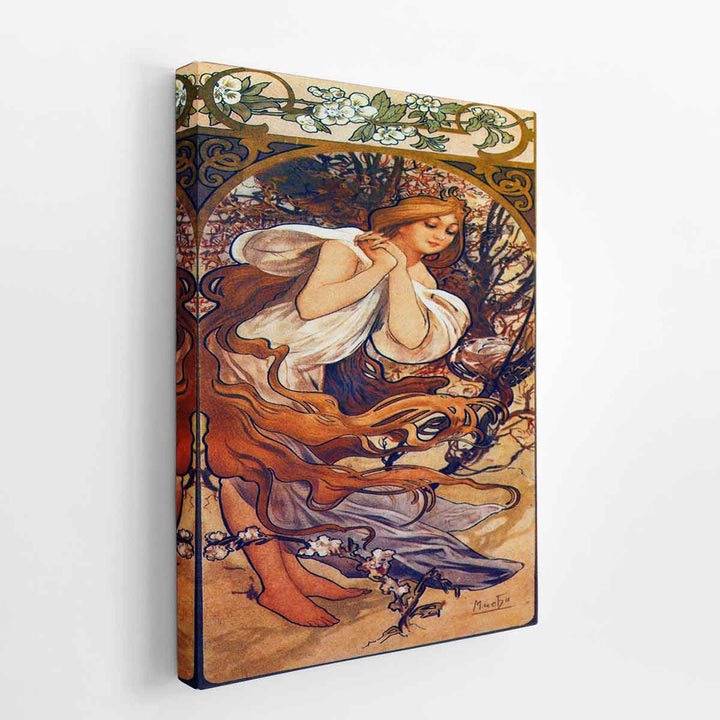 Mucha seasons 1897 spring