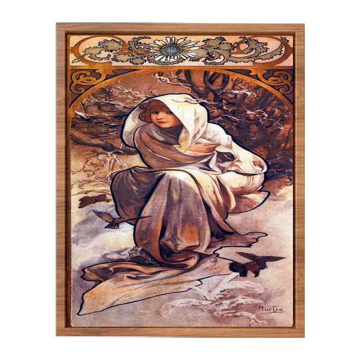 Mucha seasons 1897 winter