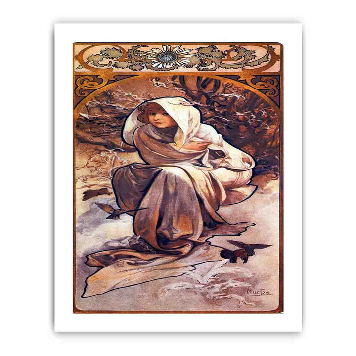 Mucha seasons 1897 winter