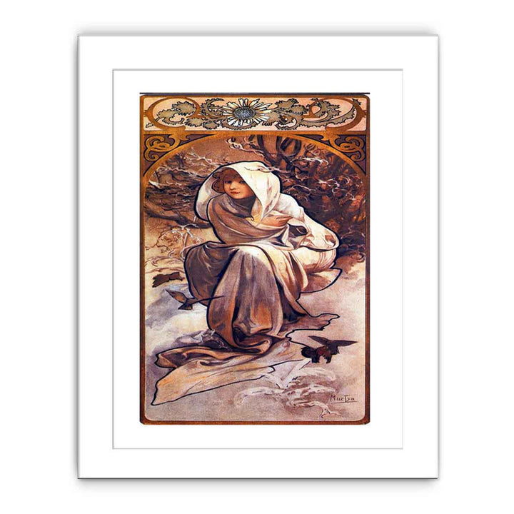 Mucha seasons 1897 winter