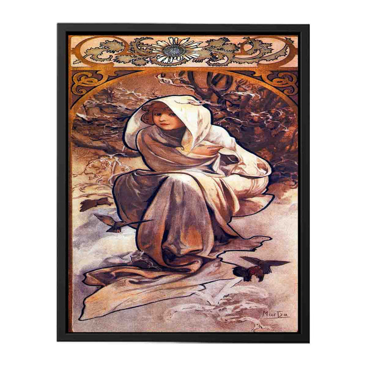 Mucha seasons 1897 winter