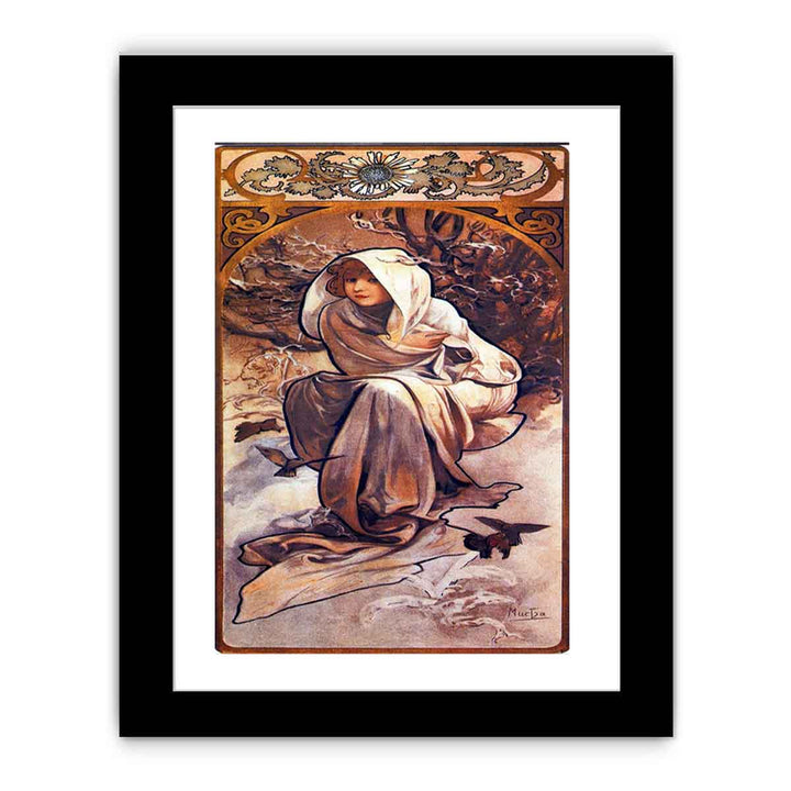 Mucha seasons 1897 winter