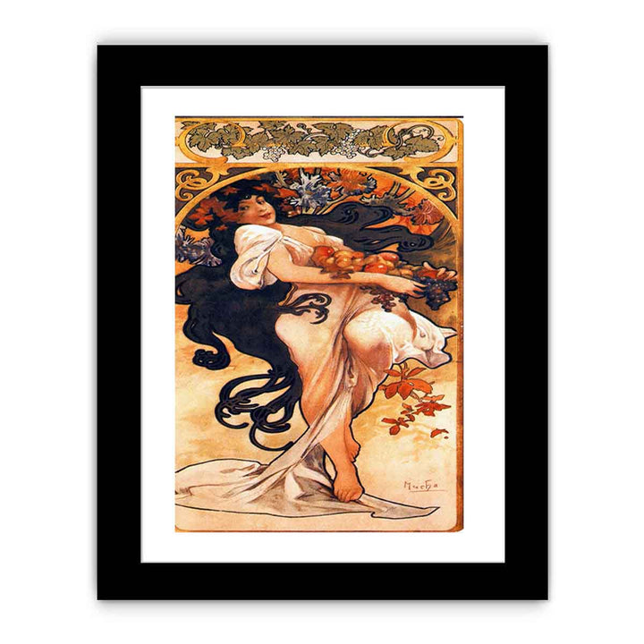 Mucha seasons 1897 autumn