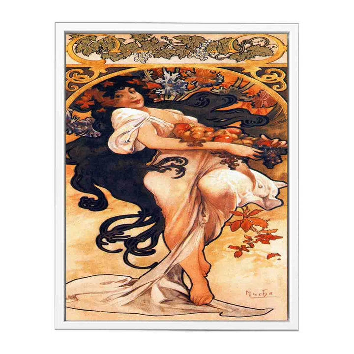 Mucha seasons 1897 autumn