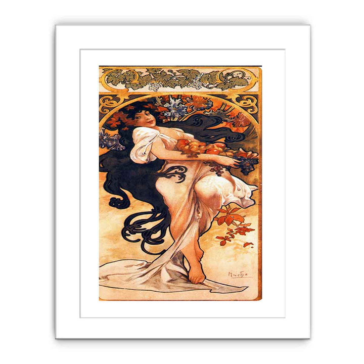 Mucha seasons 1897 autumn