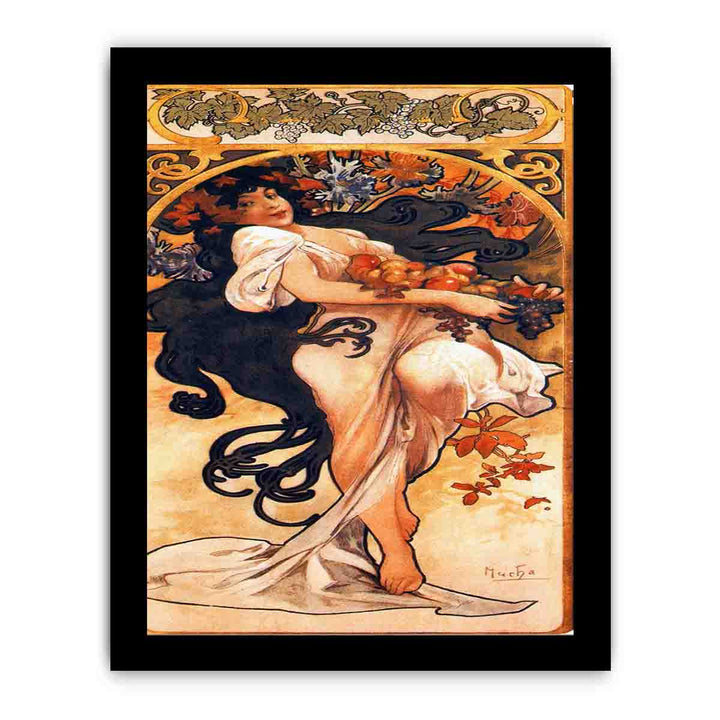 Mucha seasons 1897 autumn