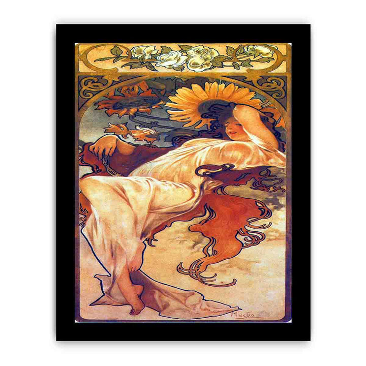 Mucha seasons 1897 summer