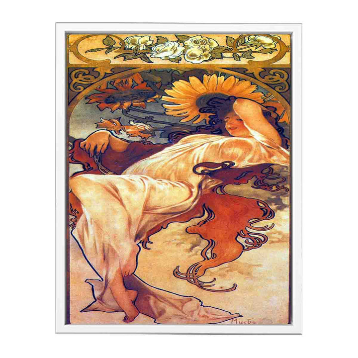 Mucha seasons 1897 summer