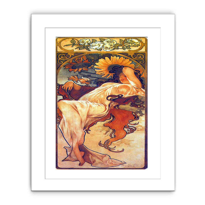 Mucha seasons 1897 summer