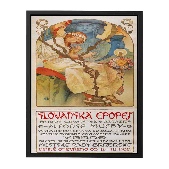 Slav Epic poster - Alfons Mucha