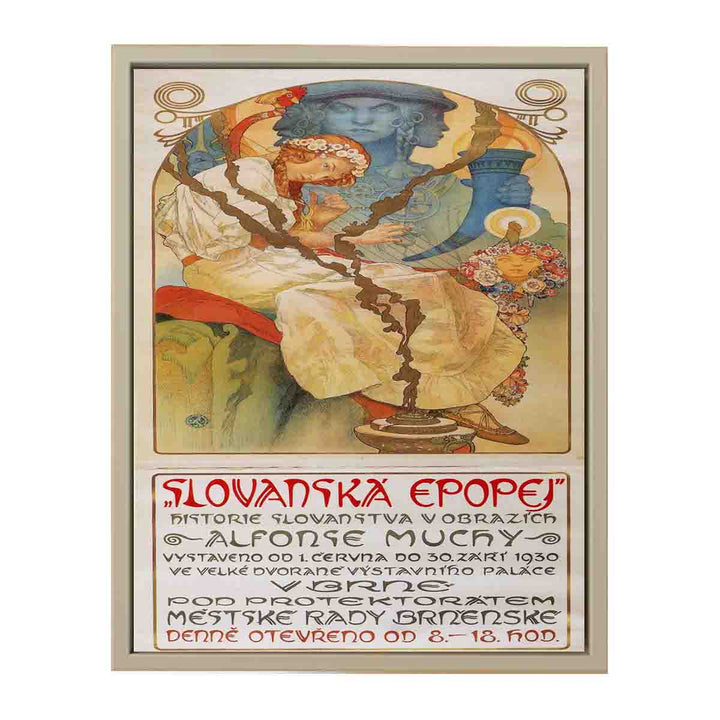 Slav Epic poster - Alfons Mucha