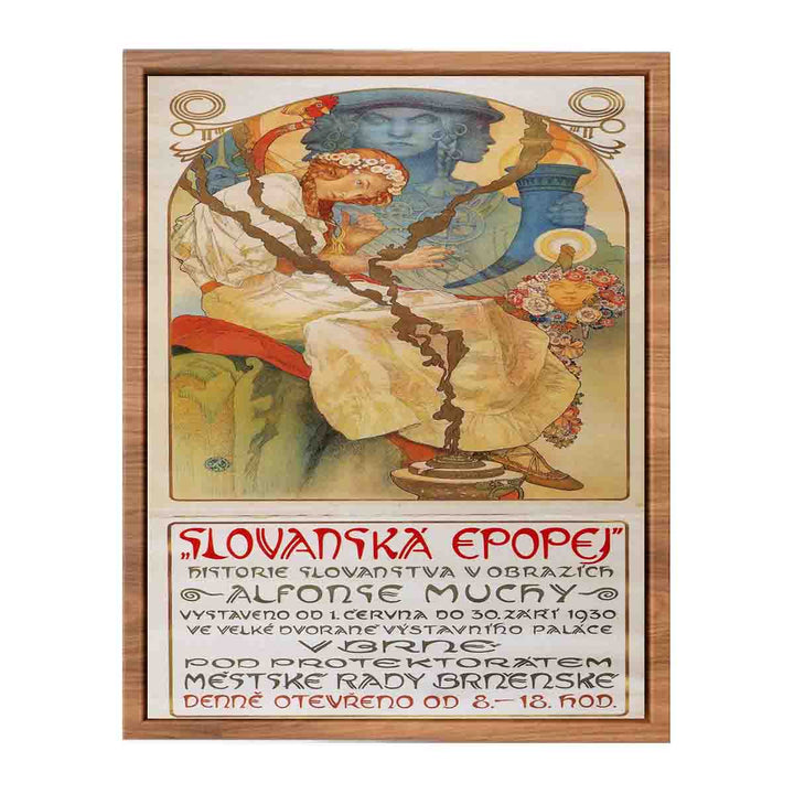 Slav Epic poster - Alfons Mucha