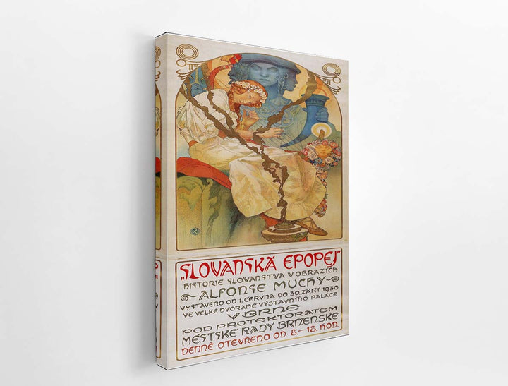 Slav Epic poster - Alfons Mucha