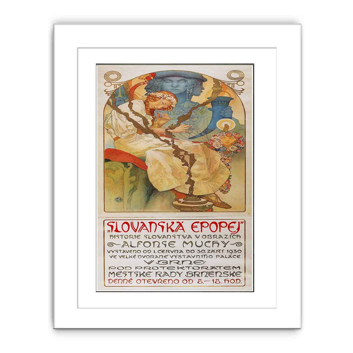 Slav Epic poster - Alfons Mucha