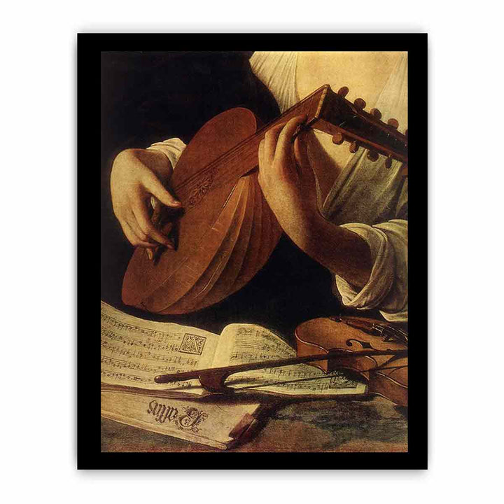 Lute Player (detail) c. 1596