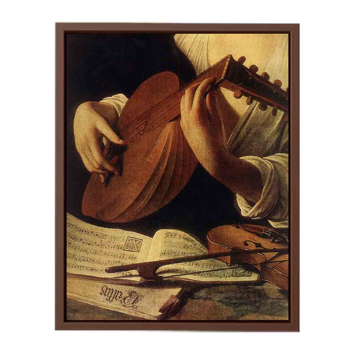 Lute Player (detail) c. 1596