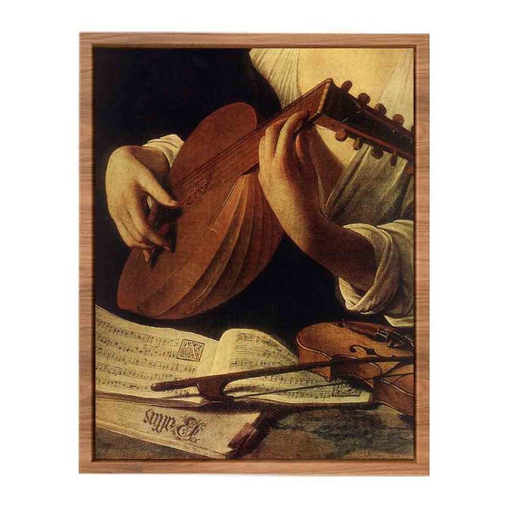 Lute Player (detail) c. 1596