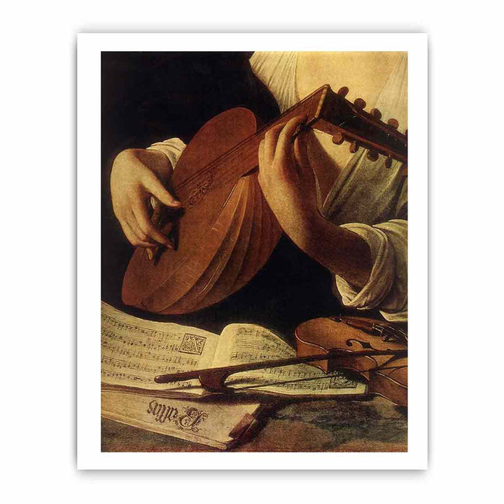 Lute Player (detail) c. 1596