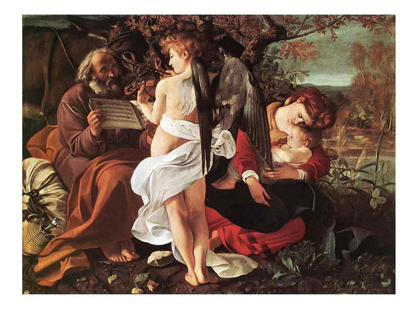 Rest on the Flight into Egypt (Riposto durante la fuga in Egitto)
