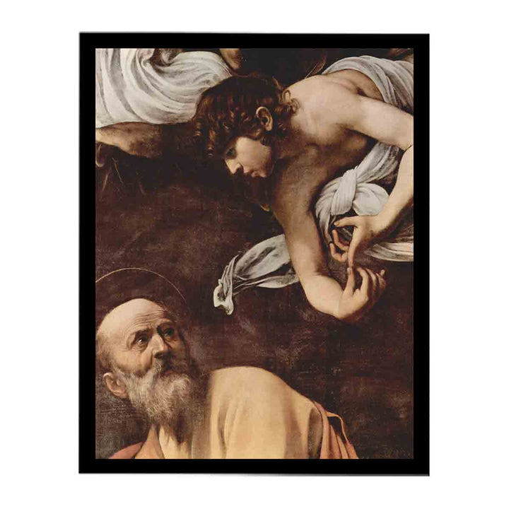 The Inspiration Of Saint Matthew (detail)