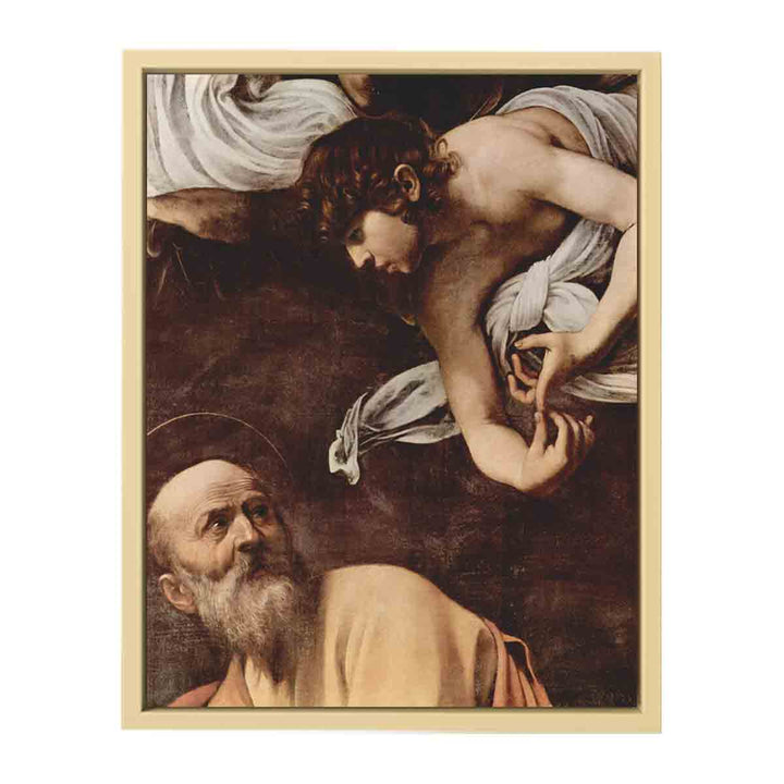 The Inspiration Of Saint Matthew (detail)