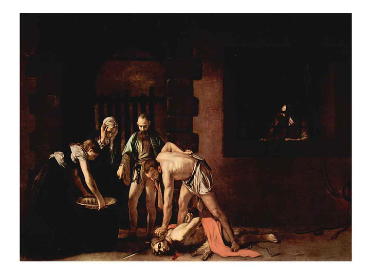 The Beheading of John the Baptist, for the oratory of the Cathedral of San Giovanni dei Cavalieri in Valletta
