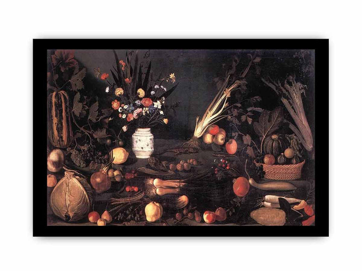 Still Life with Flowers and Fruit