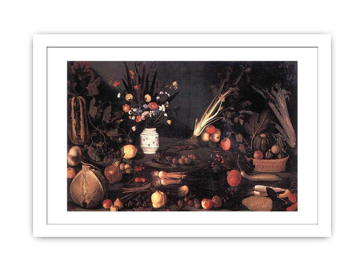 Still Life with Flowers and Fruit