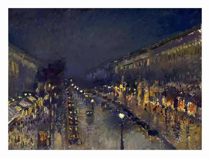 Boulevard Montmartre; Night Effect