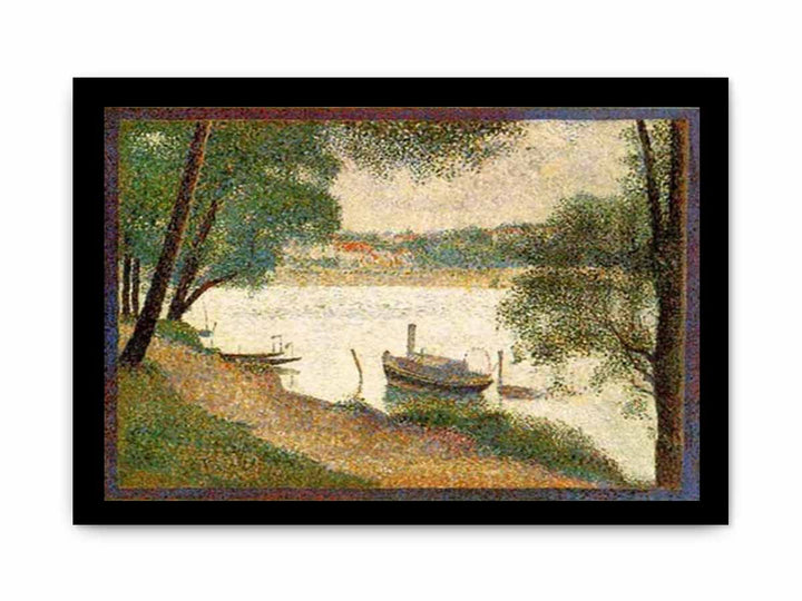 The Seine at La Grande Jatte in the Spring