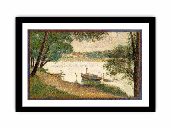 The Seine at La Grande Jatte in the Spring